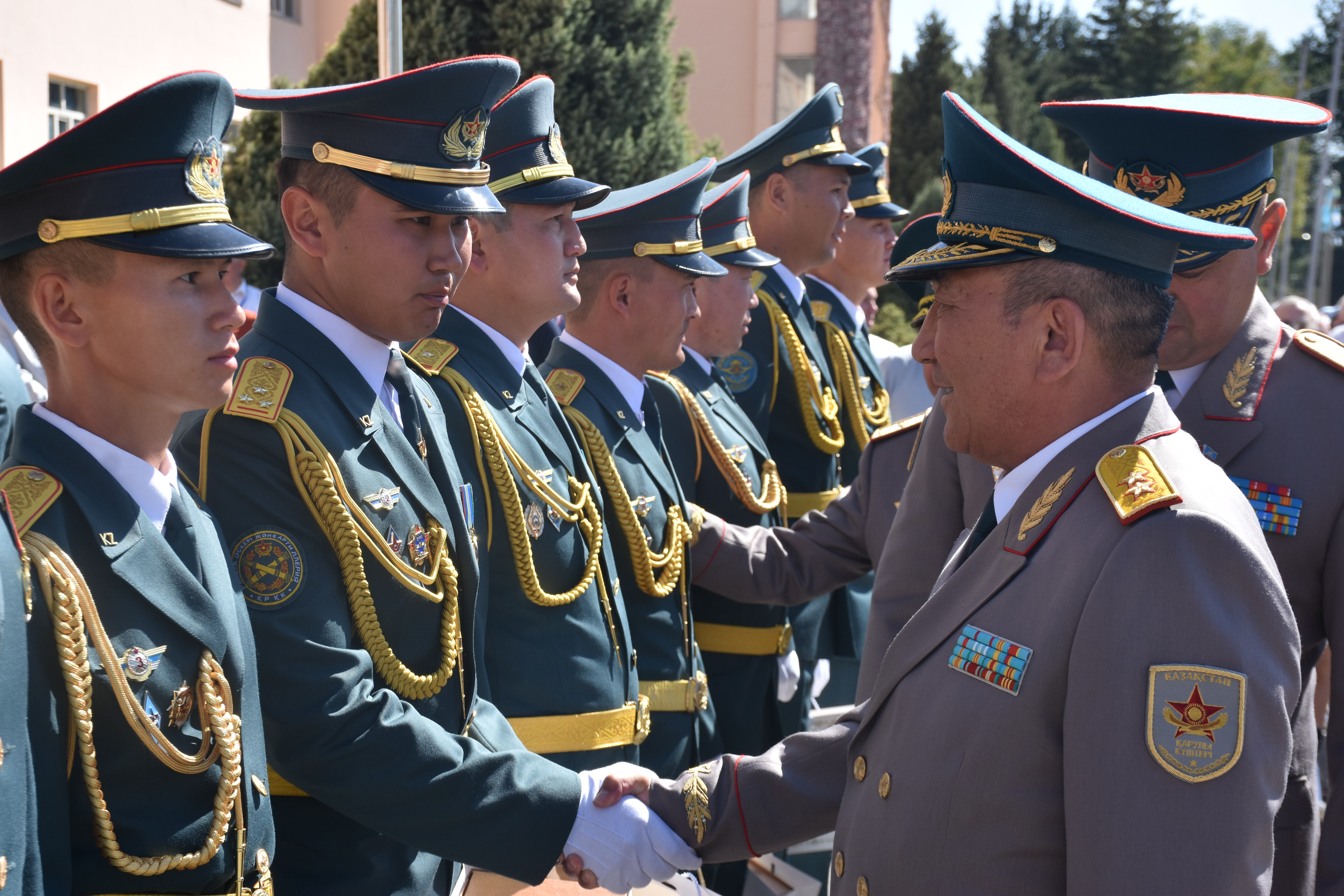 Құрлық әскерлерінің әскери институты құрылғанына  55 жыл толуын атап өтті