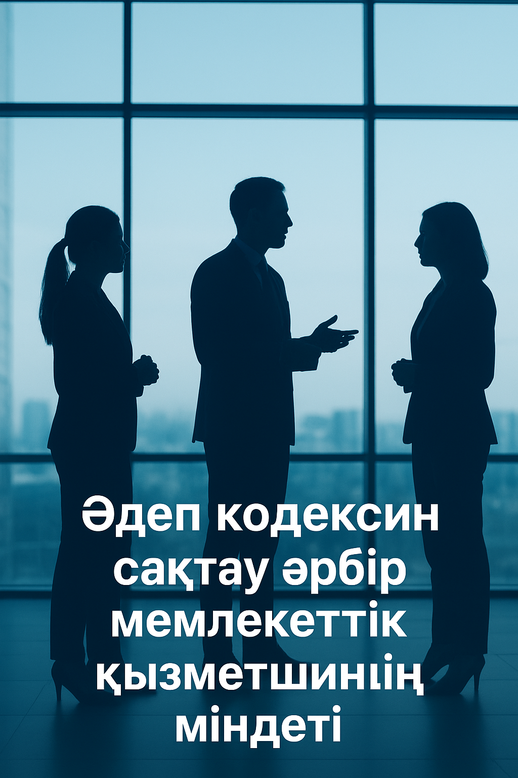 Әдеп кодексін сақтау әрбір мемлекеттік қызметшінің міндеті