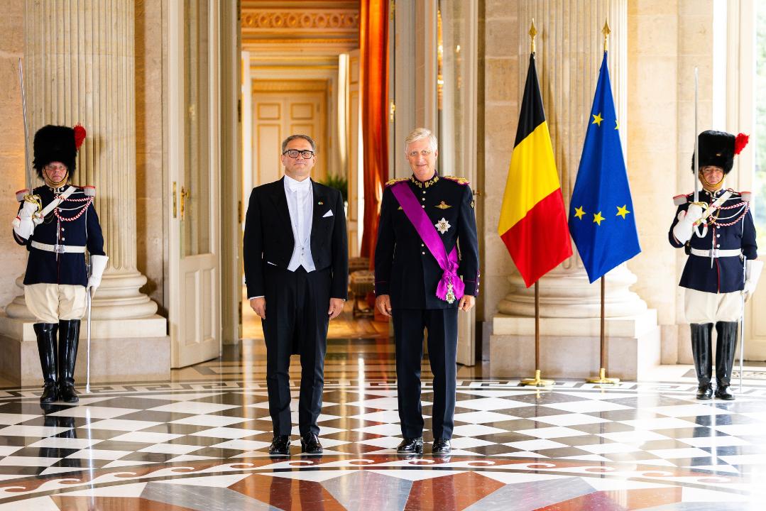 Ambassador of Kazakhstan Presented Credentials to King Philippe of the Belgians