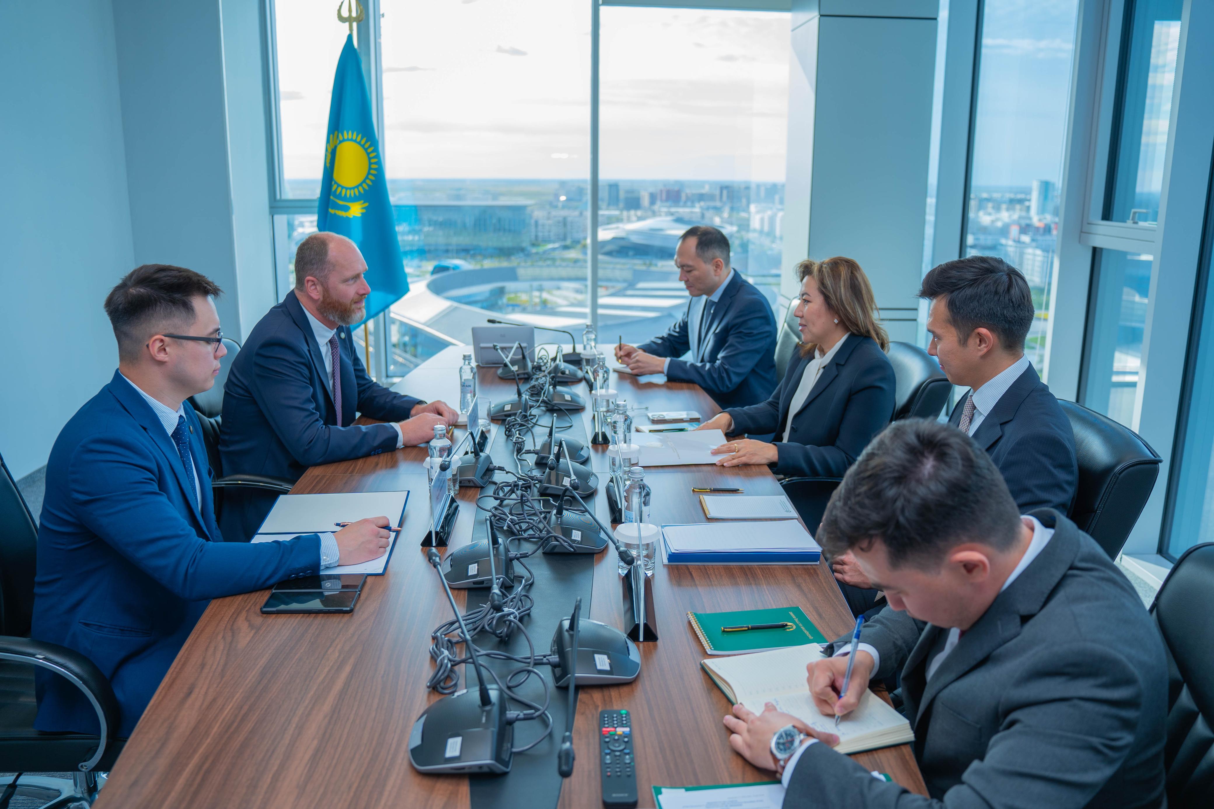 About meeting with a delegation of the Hungarian National Bank