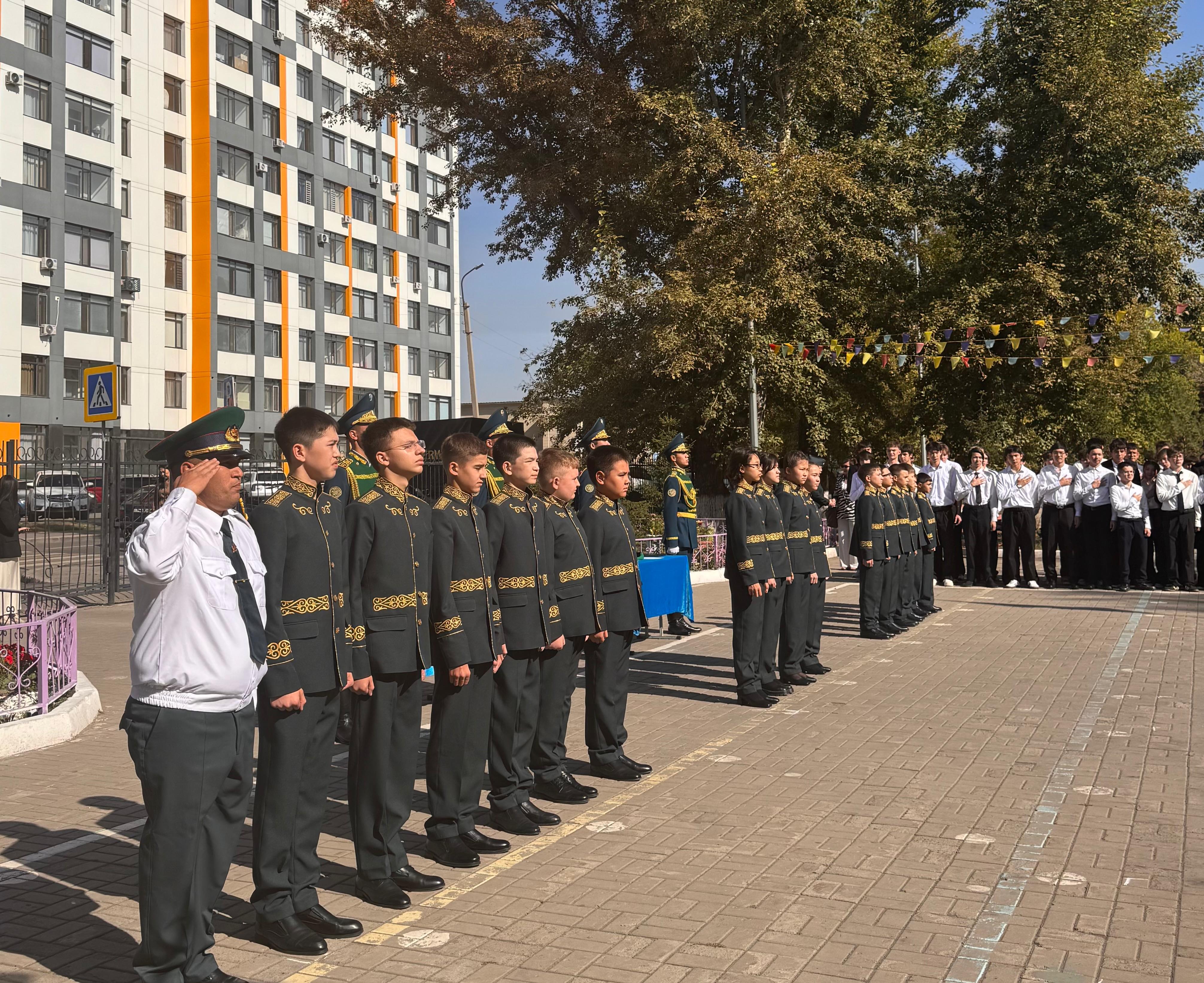 В школе №16 появился «Пограничный городок» для будущих защитников