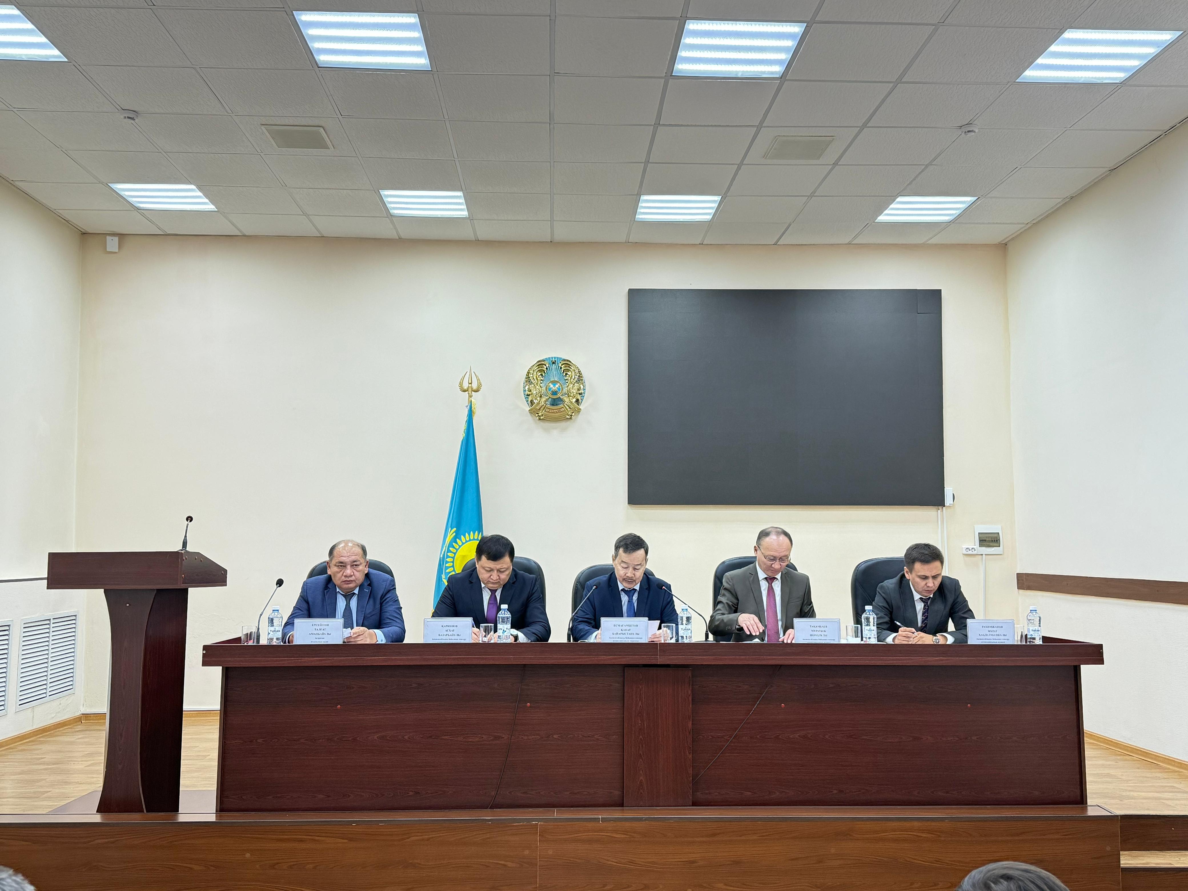 В Астраханском районе прошло заседание по итогам государственного аудита, проведённого Ревизионной комиссией по Акмолинской области