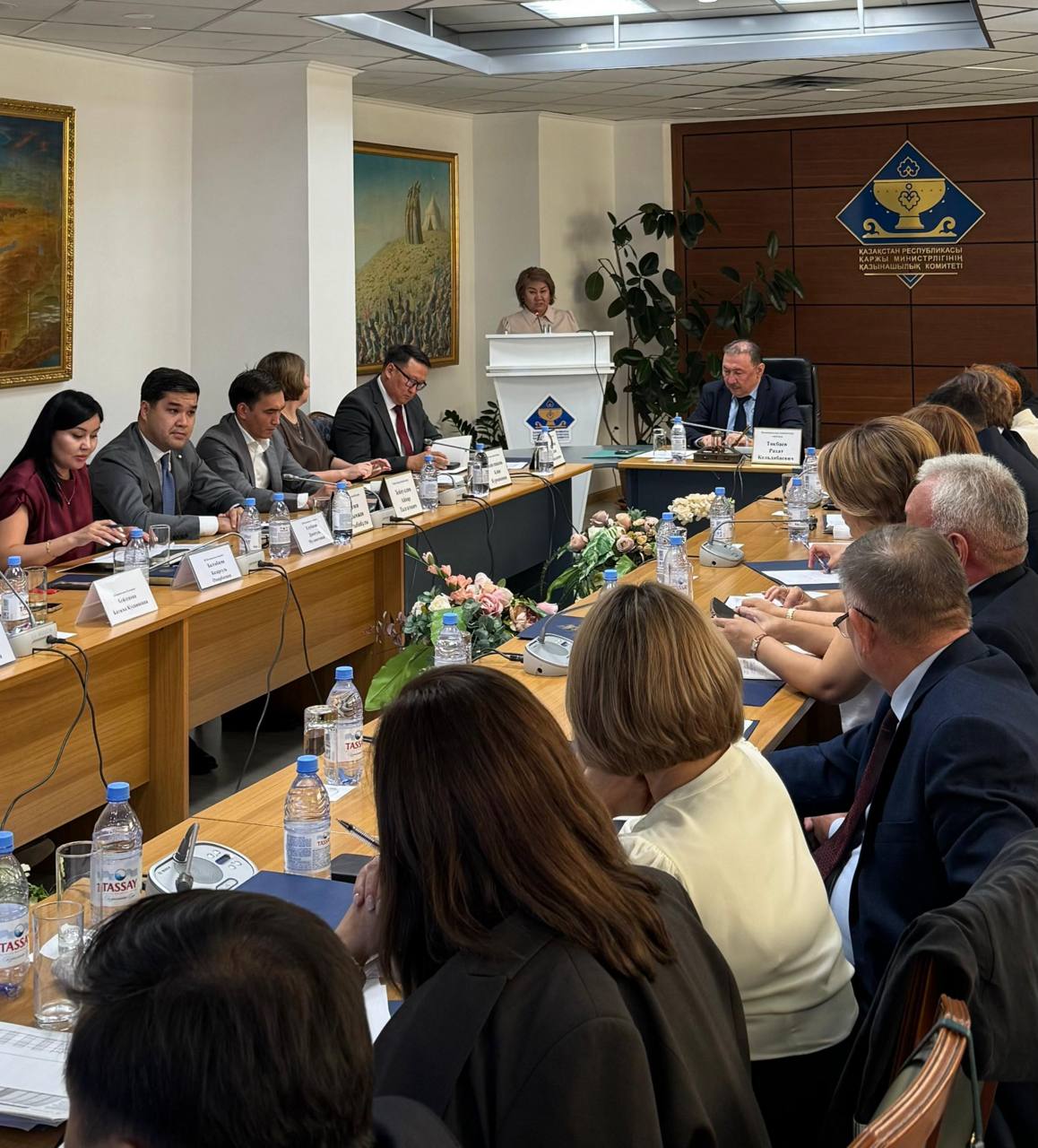 Мемлекеттік қазынашылық комитетінде семинар-кеңес өтті