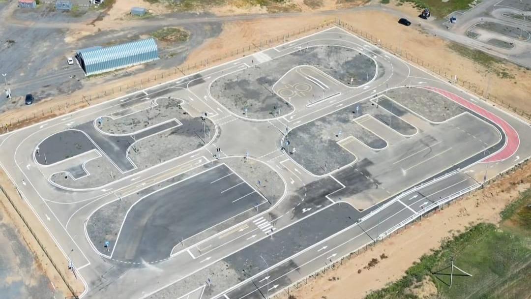 В Караганде открылся автодром для водителей пассажирского транспорта