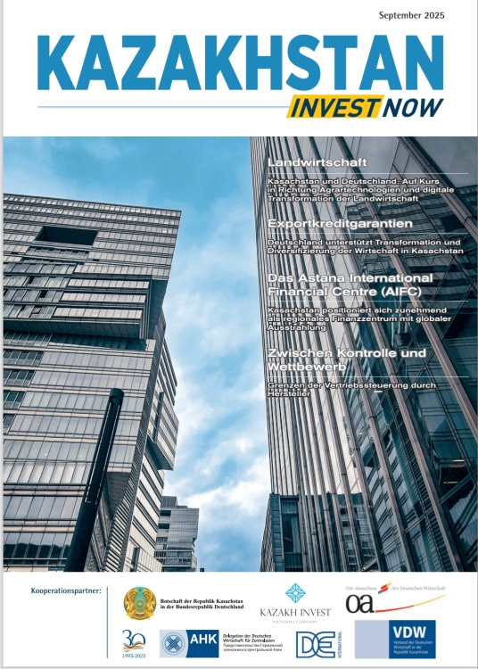 "KAZAKHSTAN. INVEST NOW", September 2025