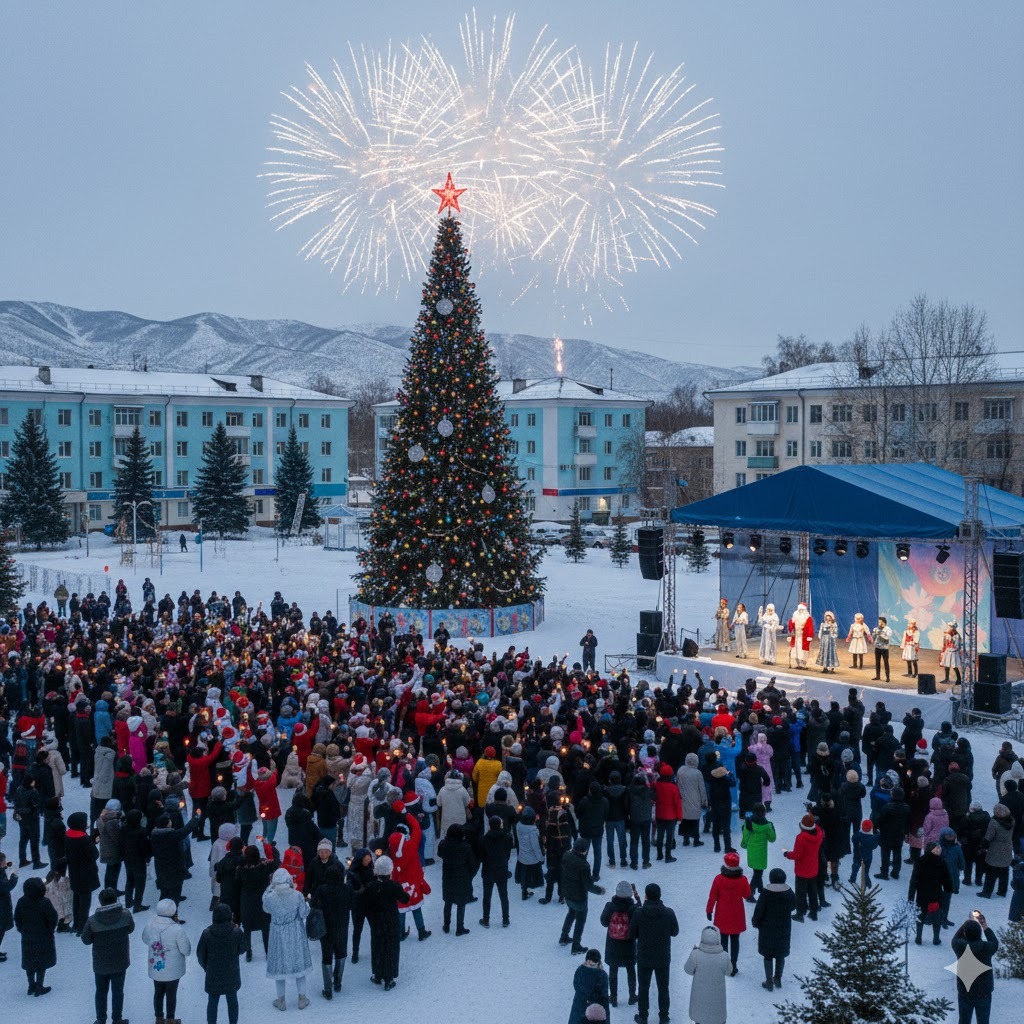 Праздник для всех: в Риддере пройдет программа «С Новым годом!»
