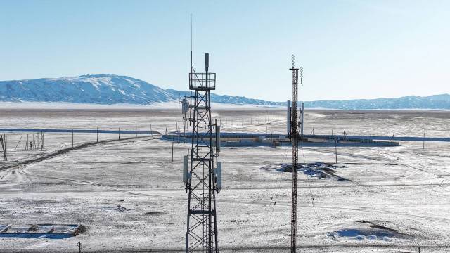 В Зайсанском районе завершено возведение антенно-мачтового сооружения