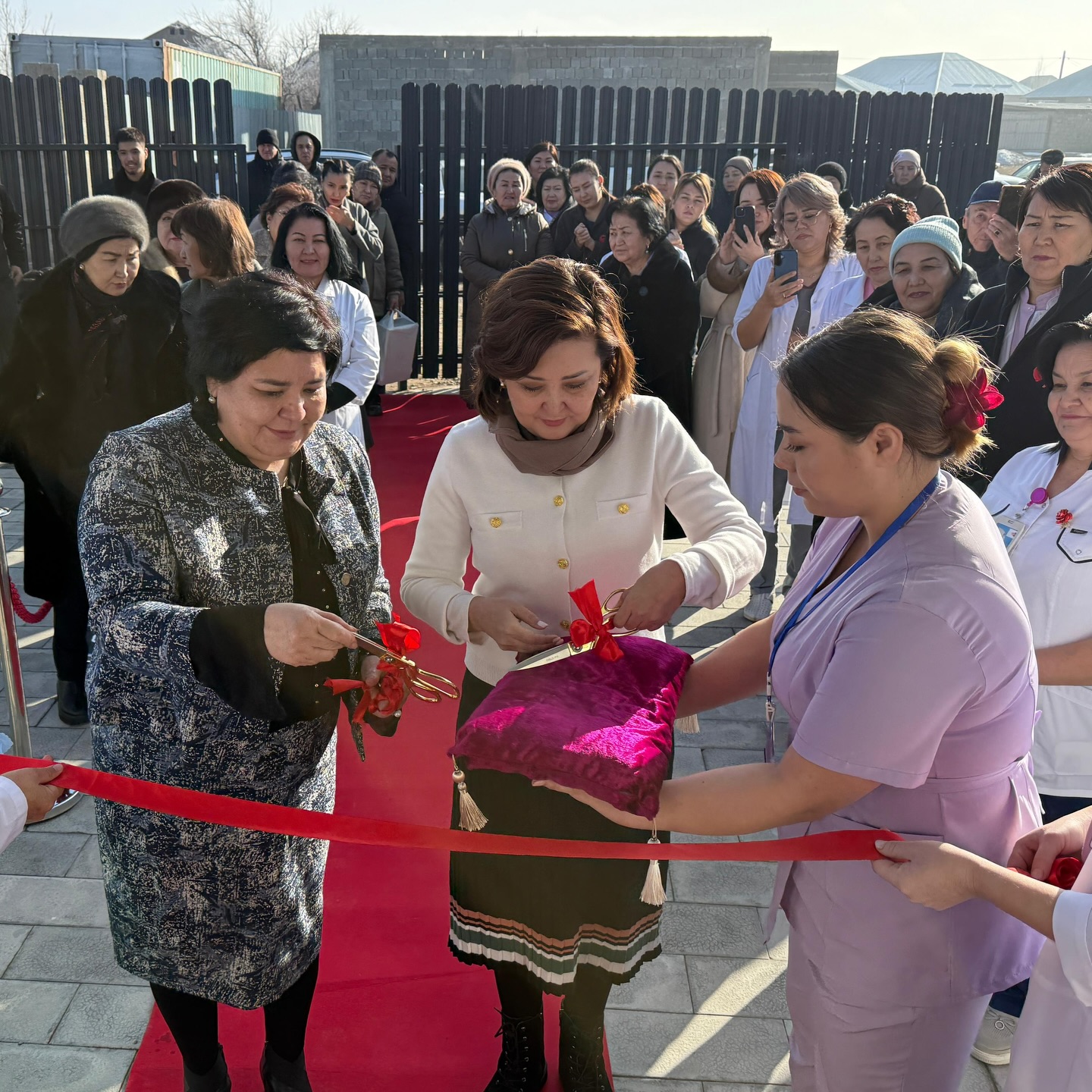 Береке тұрғын алқабында медициналық пункт ашылды