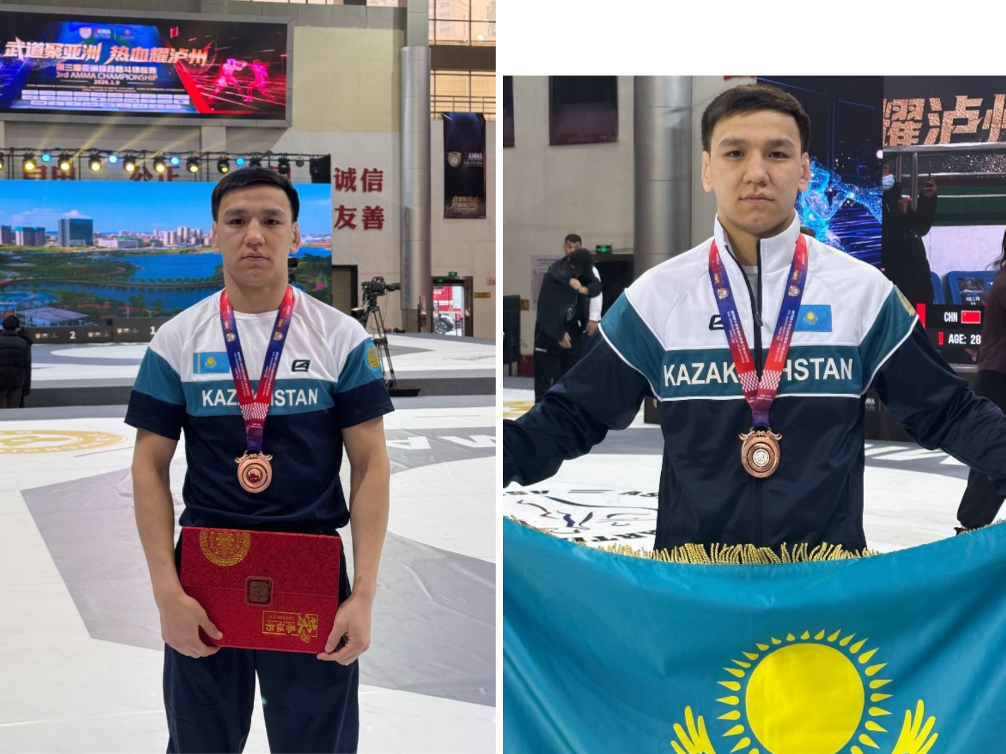 Сотрудник ДЧС Карагандинской области — бронзовый призёр Чемпионата Азии по GAMMA MMA