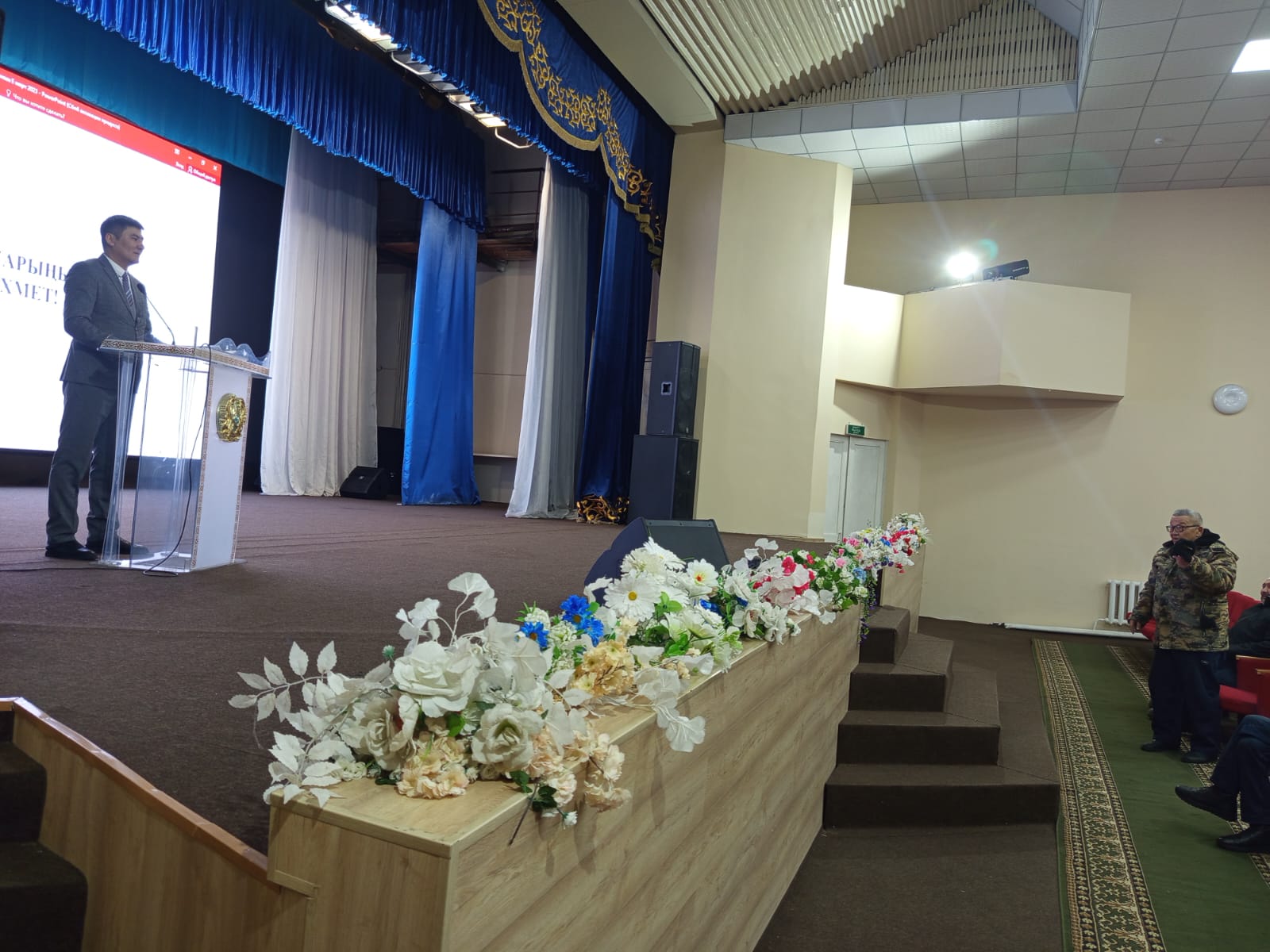 Талшық ауылдық округі әкімінің міндетін атқарушы А.Т. Досжановтың 2025 жылдың қорытындылары және 2026 жылға арналған жоспарлар бойынша халық алдында есептік кездесуі