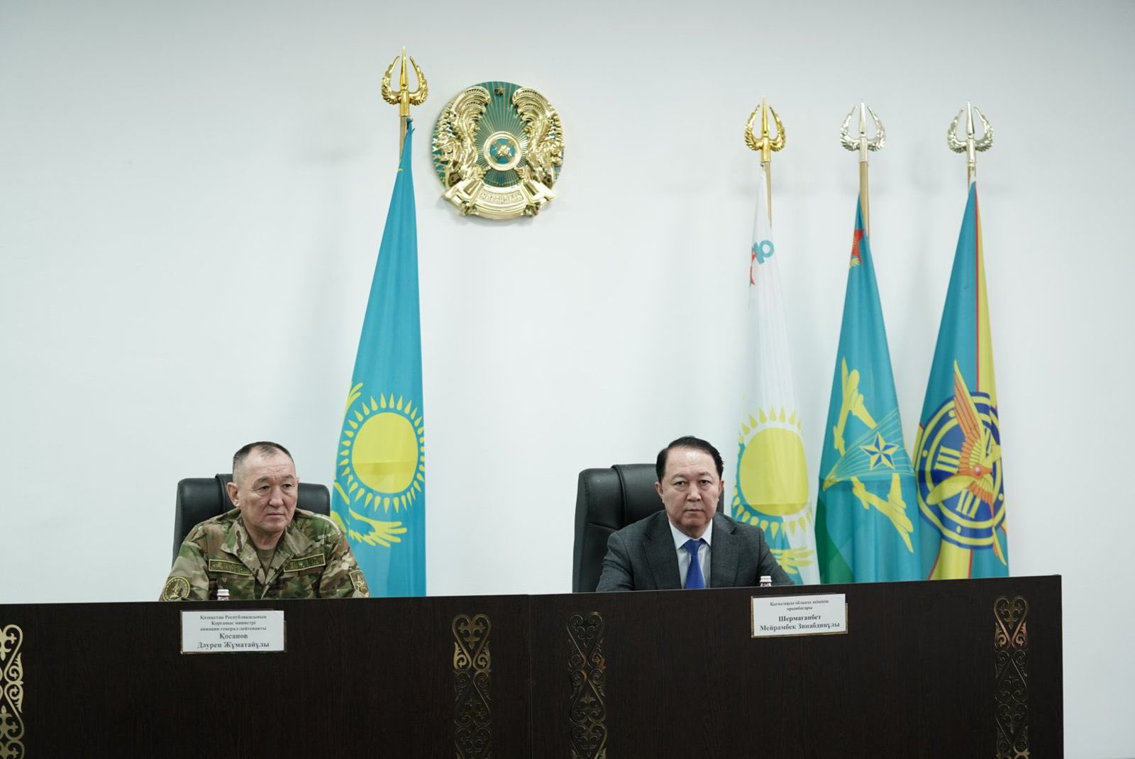 Қорғаныс министрі Қызылорда облысындағы әскери құрылымдардың жұмысымен танысты