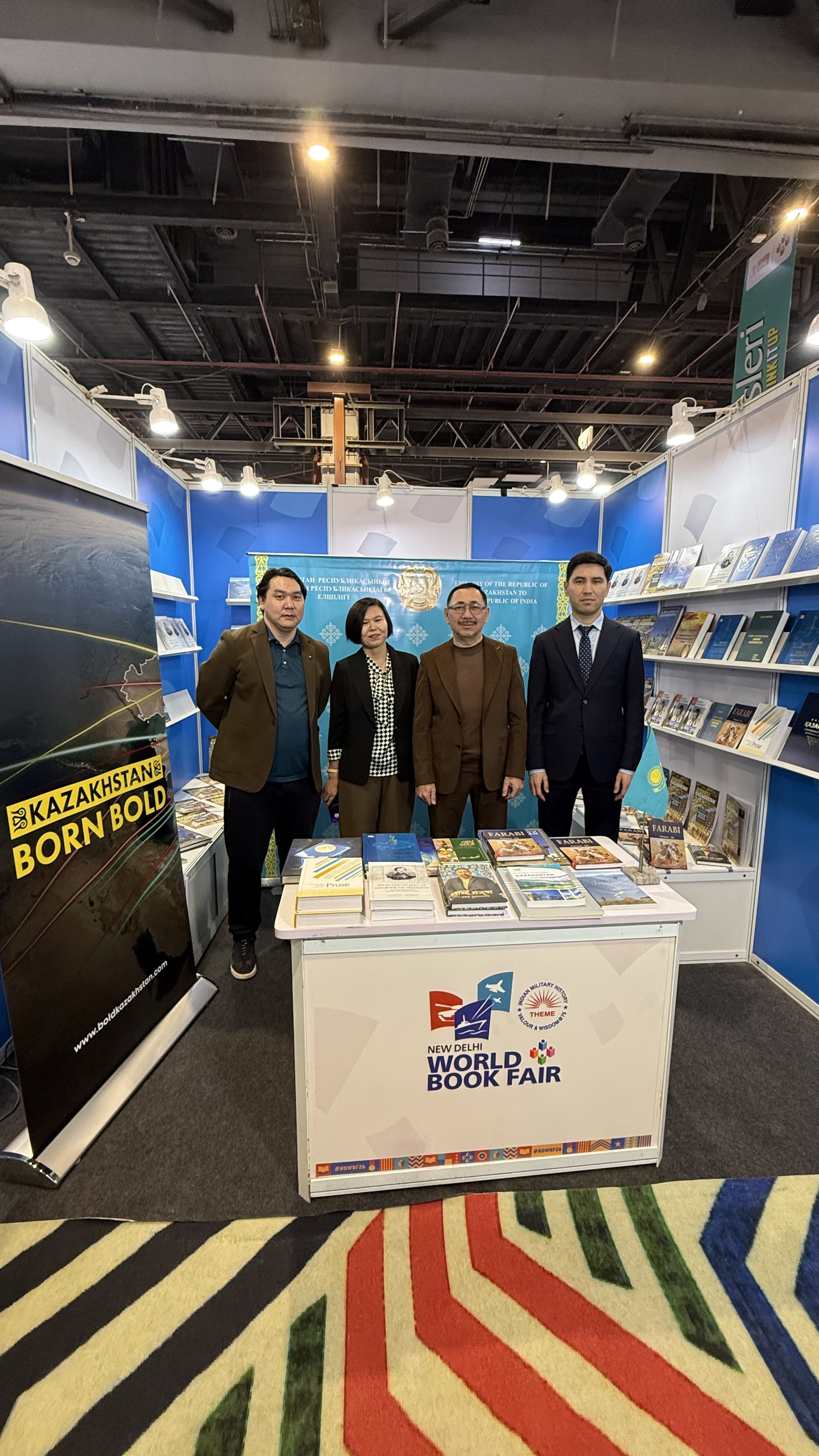 Қазақ әдебиеті Нью-Делидегі халықаралық кітап көрмесінде таныстырылды