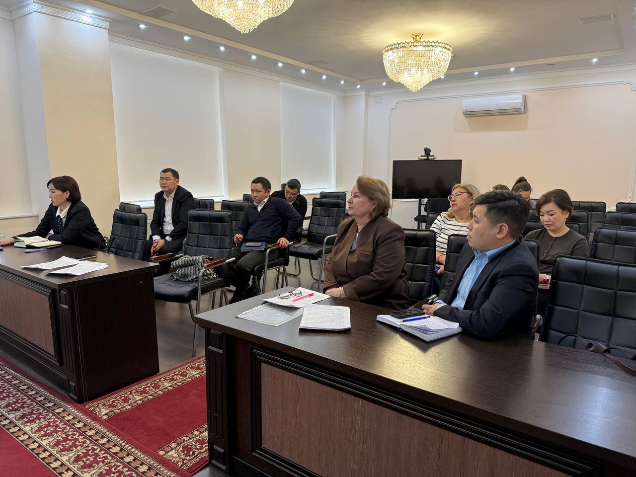 Состоялось заседание Степногорской городской территориальной избирательной комиссии