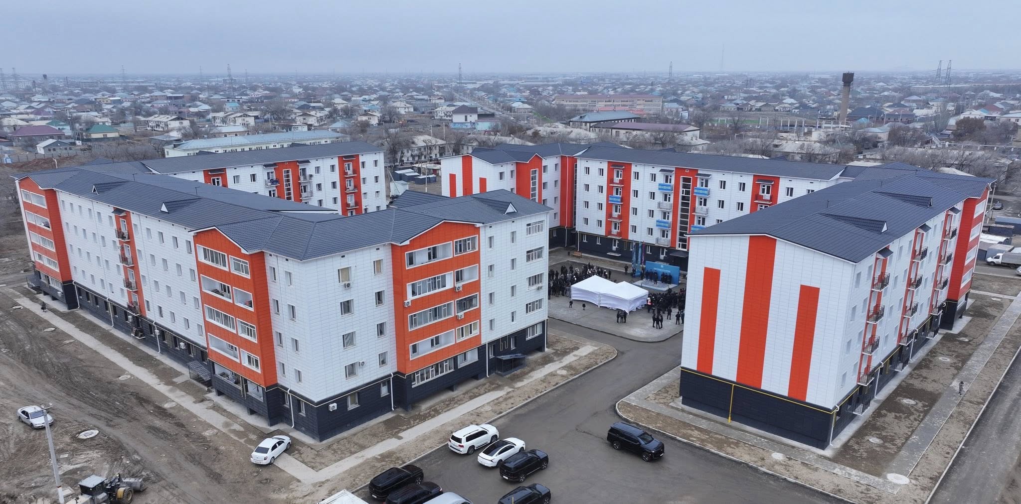 Қызылорда қаласында 135 пәтерлік тұрғын үй пайдалануға берілді