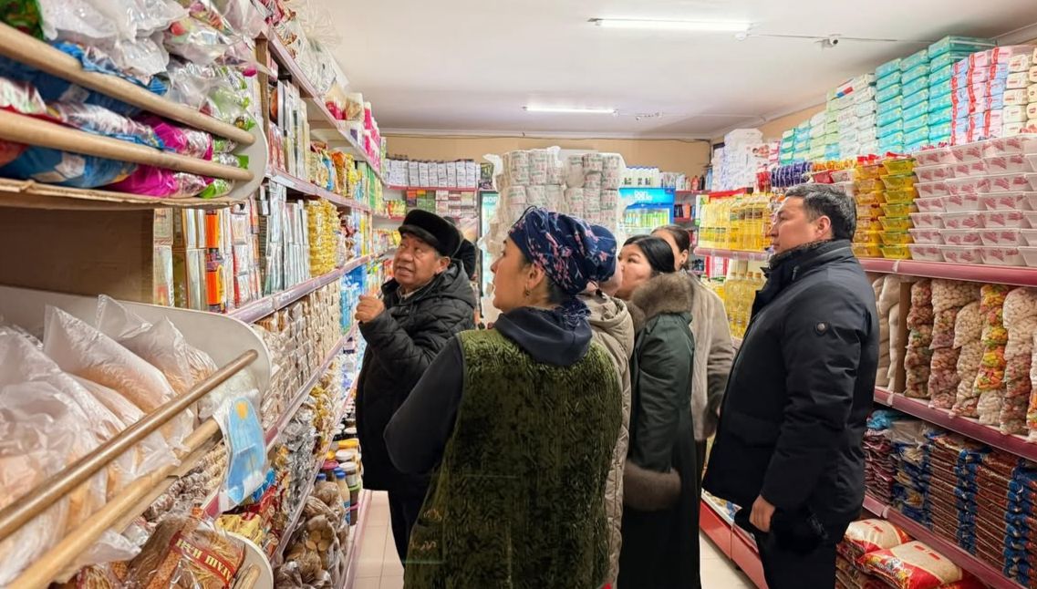 Дүкендерге мониторинг жұмыстары жүргізілді