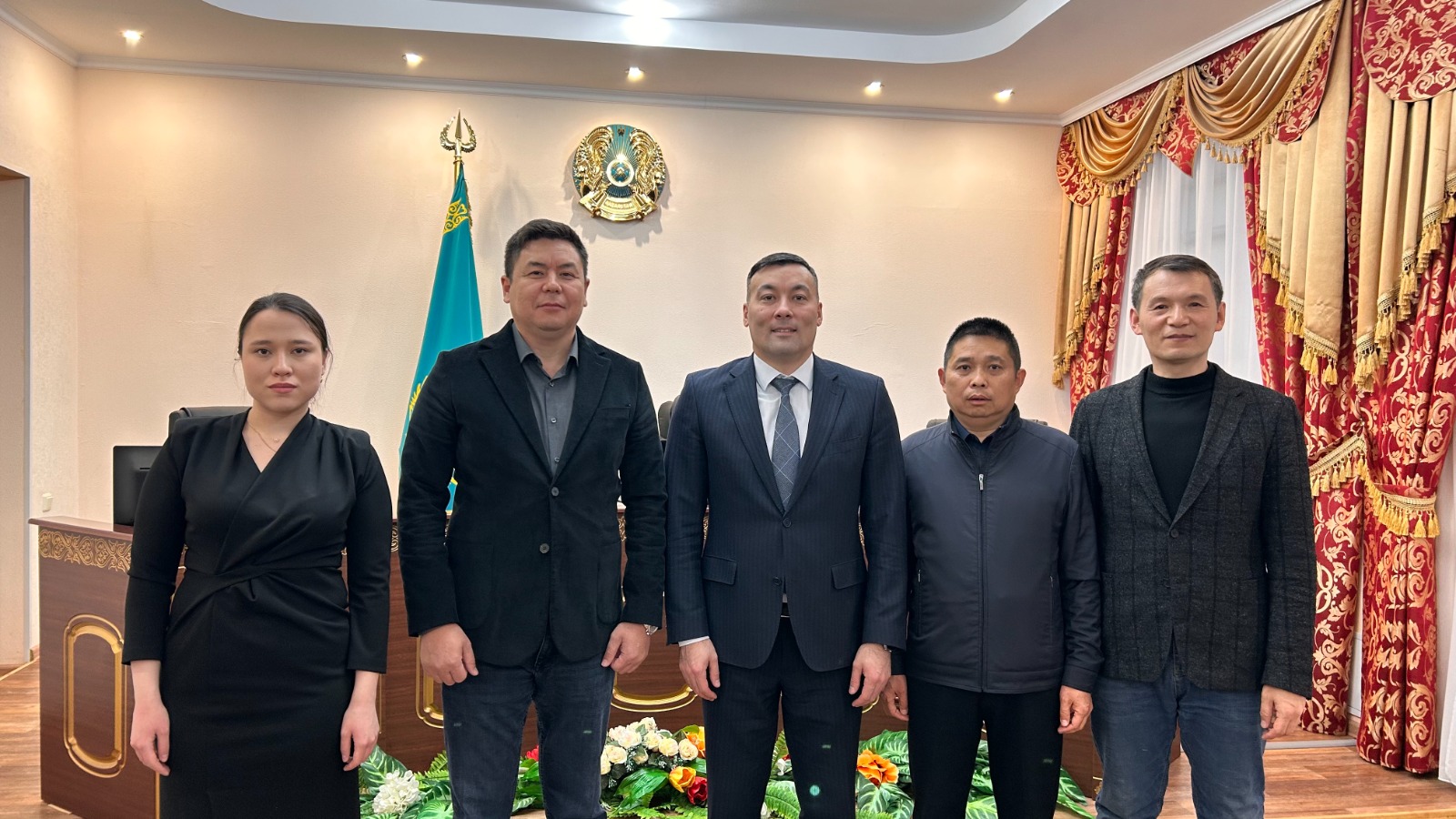 Қытайдың SINOMACH ұлттық машина жасау корпорациясын ұсынылатын шетелдік делегация Жітіқараға жұмыс сапарымен келді