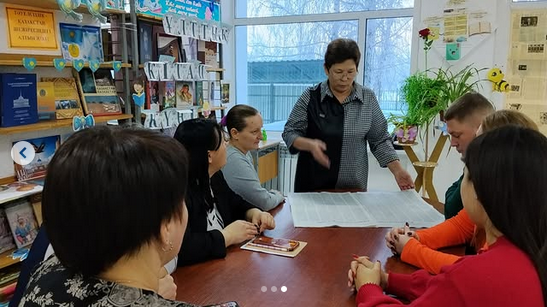 2026 ж. 13.01 мектеп кітапханасында Қазақстан Республикасының Президенті Қасым-Жомарт Тоқаевтың "Turkistan"газетіне берген кеңейтілген сұхбатына арналған ақпараттық - танымдық әңгіме өткізілді.