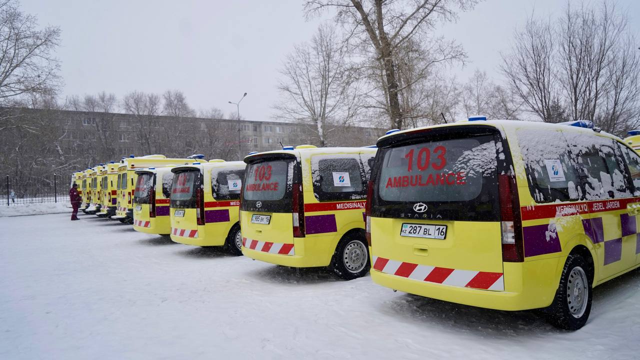 В ВКО поступили  новые автомобили скорой помощи