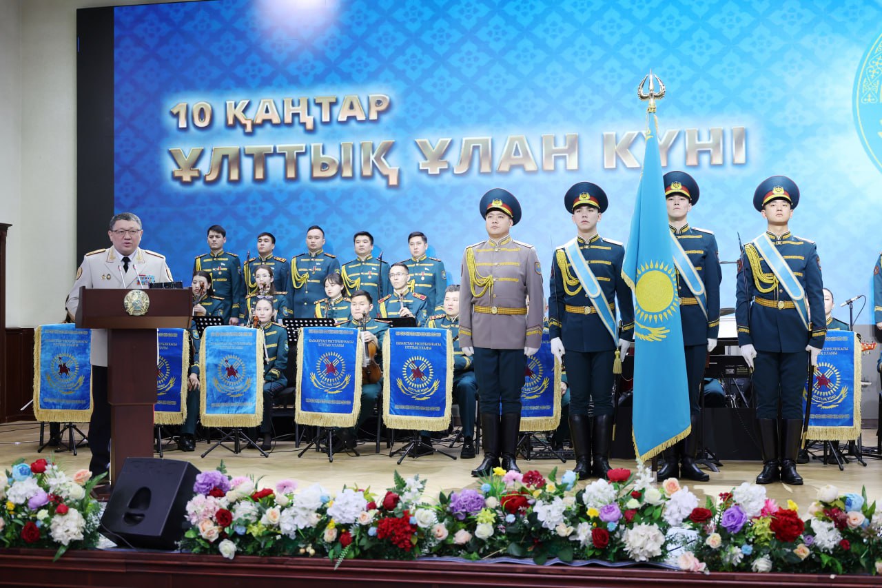 В Астане отпраздновали День Национальной гвардии МВД РК