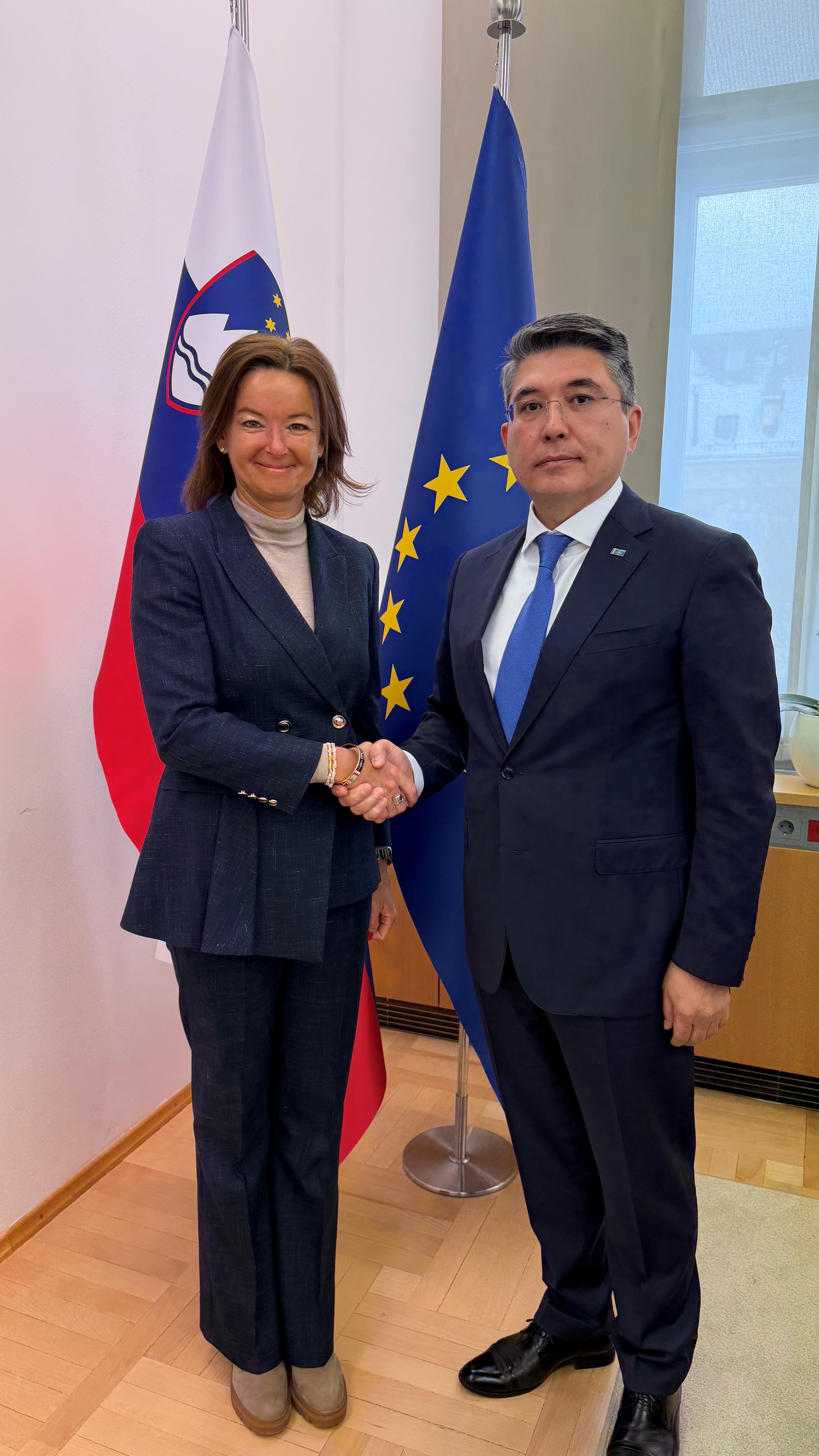 Қазақстан мен Словения: ынтымақтастықтың болашағына ортақ көзқарас