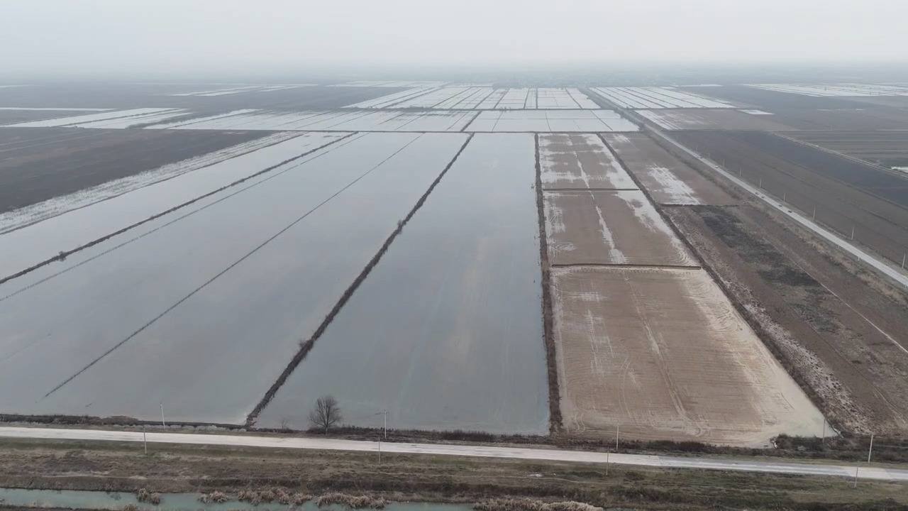 Промывка почвы на более 100 тыс. га орошаемых земель проводится в Туркестанской области