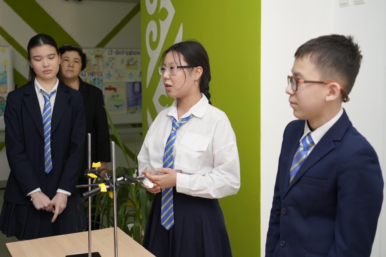 «Экономь воду – спаси будущее»: в Астане для школьников организован эко-час