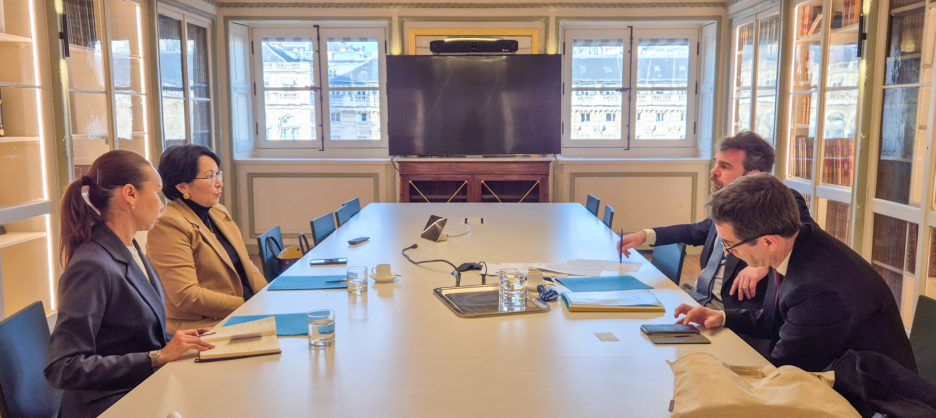 Rencontre avec le Conseiller diplomatique du ministre français de la Culture