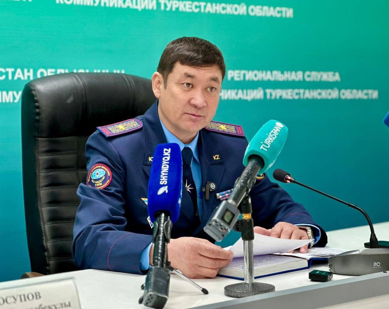 ТҮРКІСТАН ОБЛЫСЫНДА СУ АЙДЫНДАРЫНДАҒЫ ҚАУІПСІЗДІККЕ АРНАЛҒАН «МҰЗ» АКЦИЯСЫ ӨТІП ЖАТЫР