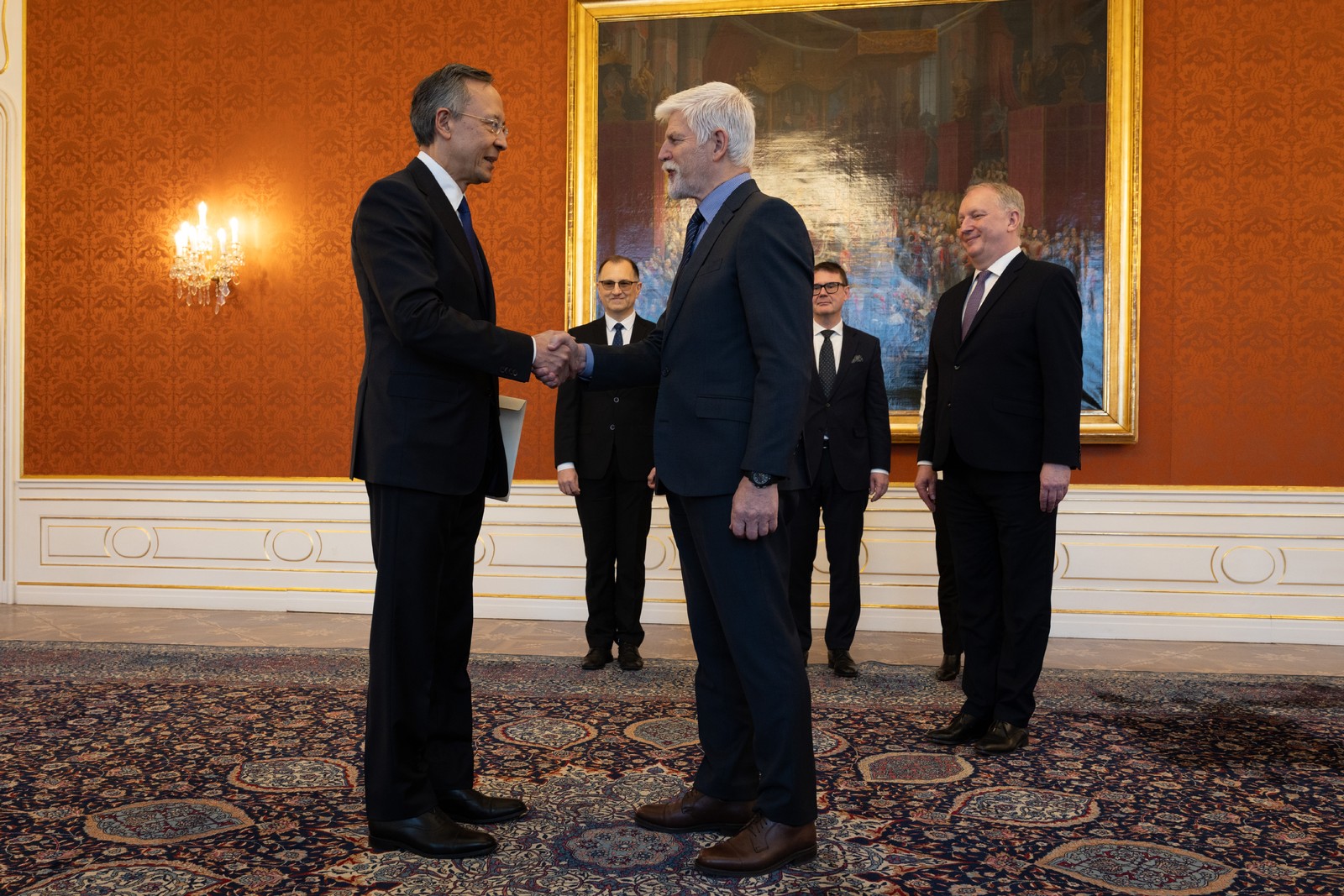 Чехия Президенті Қазақстан Елшісінен сенім грамоталарын қабылдады