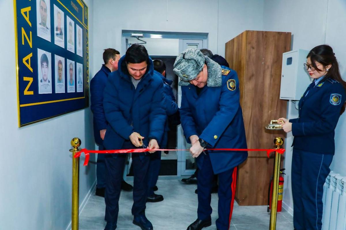 Новый участковый пункт полиции начал работу в столичном районе Сарыарка