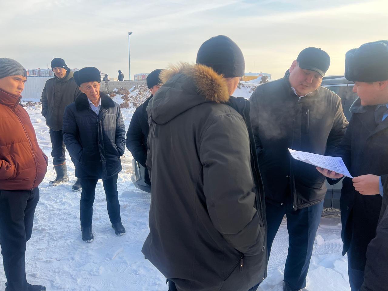 Качество и сроки строительства на контроле прокуратуры Целиноградского района