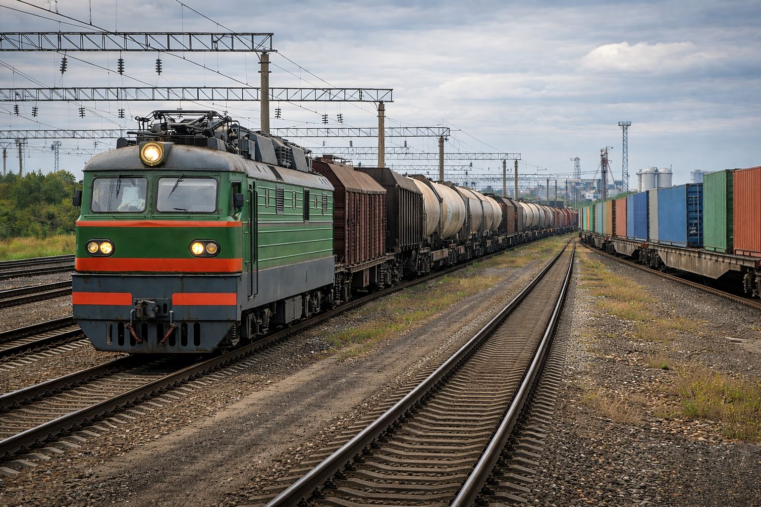 Железнодорожный транспорт демонстрирует устойчивый рост грузоперевозок