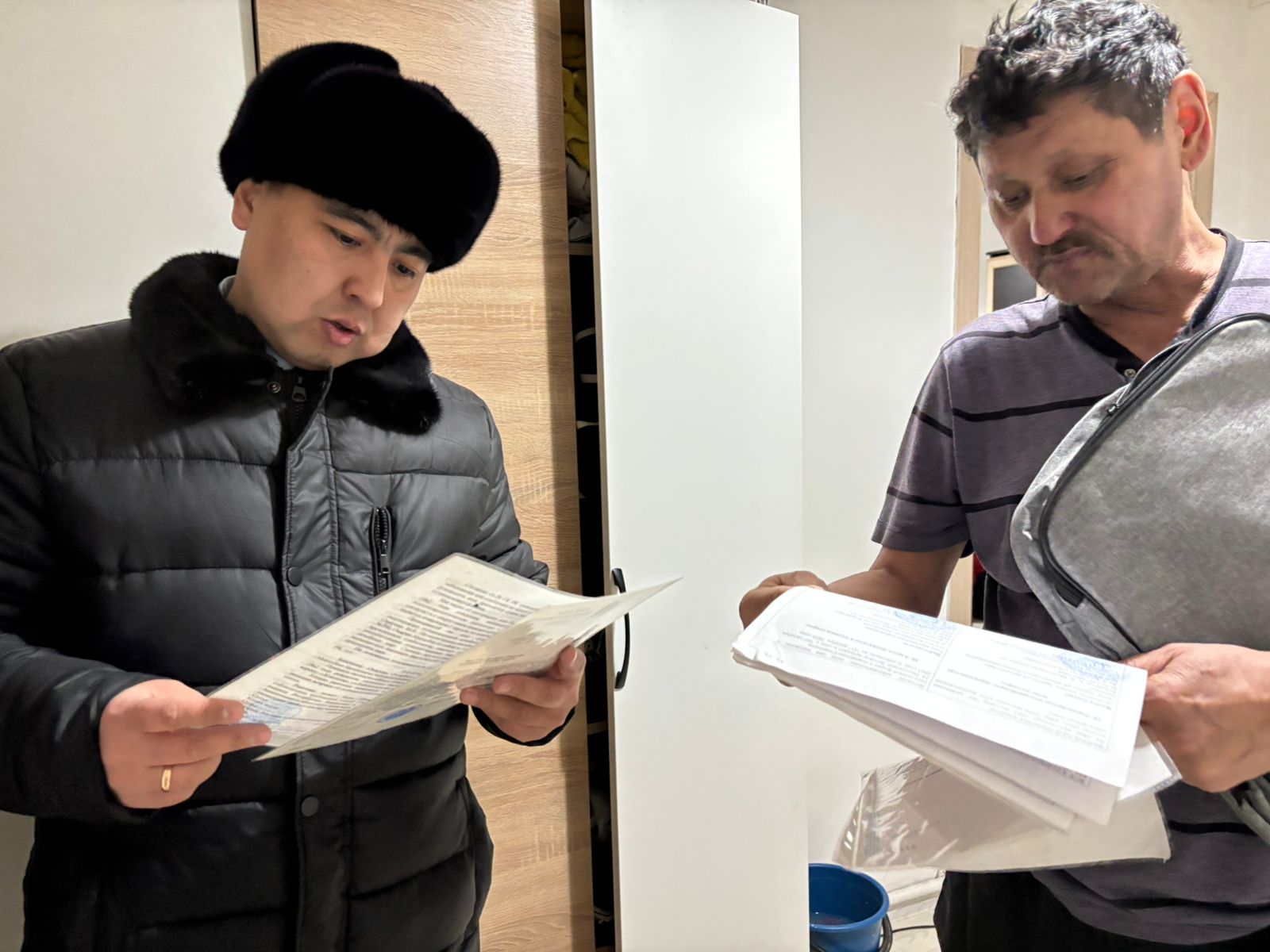 Инвентаризация государственного жилищного фонда по адресу: мкр. Сарыарка, 9/13.