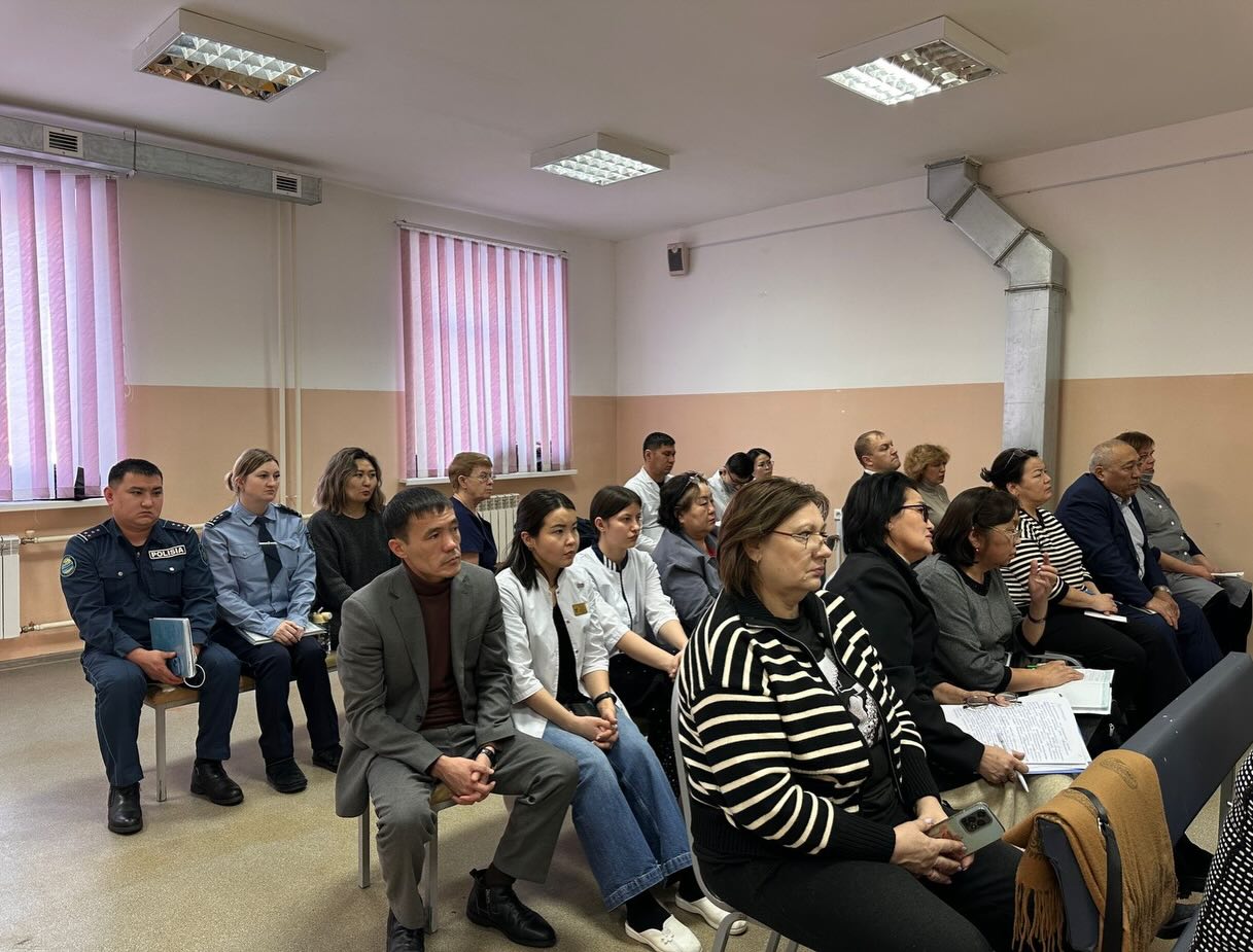 Прошло плановое заседание Комиссии по делам несовершеннолетних и защите их прав при акимате Жаркаинского района.