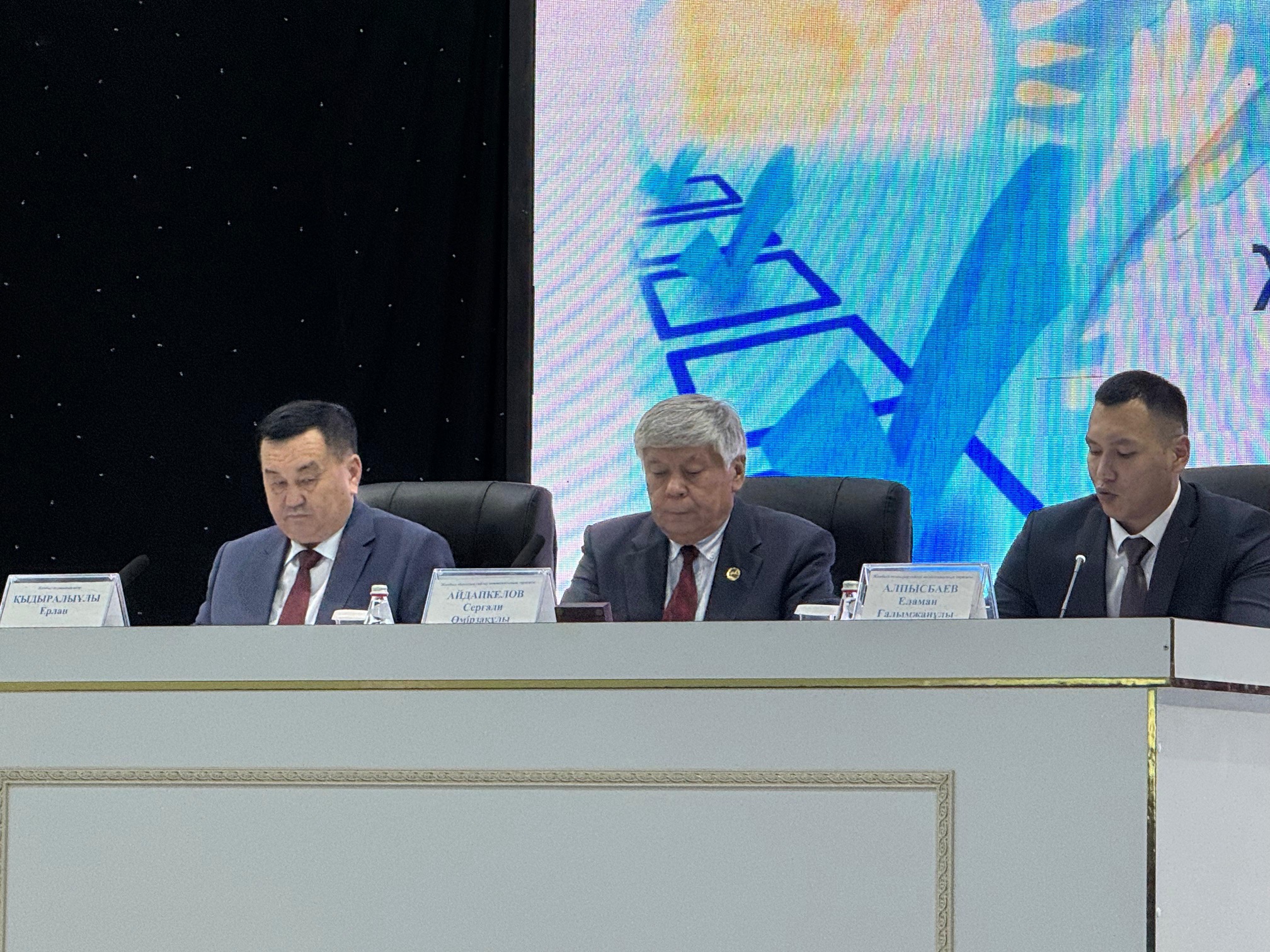 Отчетная встреча Жамбылской районной территориальной избирательной комиссии с избирателями о проделанной работе в 2025 году и предстоящих задачах на 2026 год состоялась