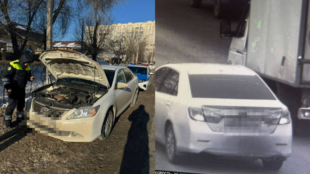 Автомобиль с подложными государственными номерными знаками выявлен в Уральске