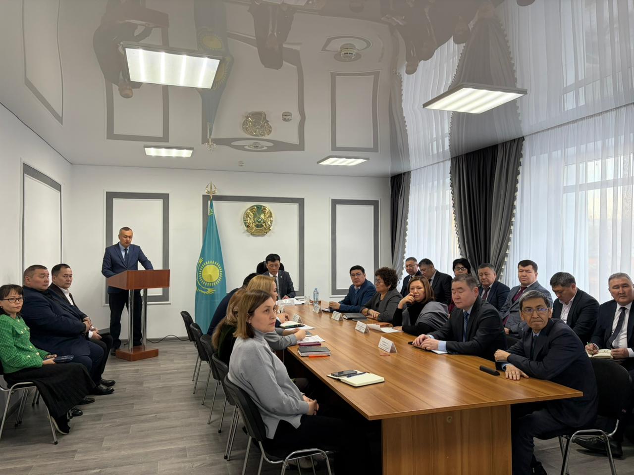 Совещание по проделанной работе и планам центров оказания специальных социальных услуг