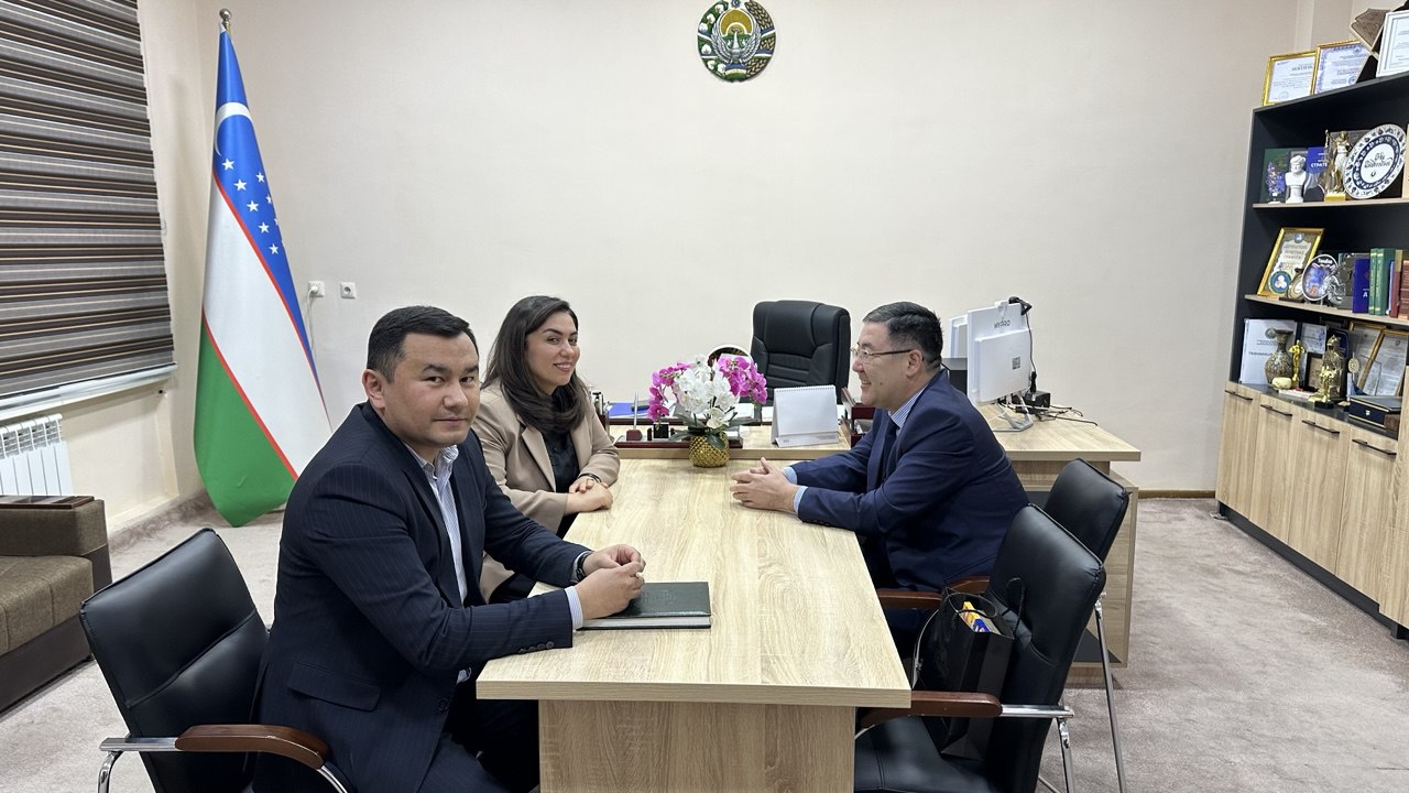 Генеральный консул Республики Казахстан в г.Самарканде встретился с ректором Самаркандского государственного педагогического института
