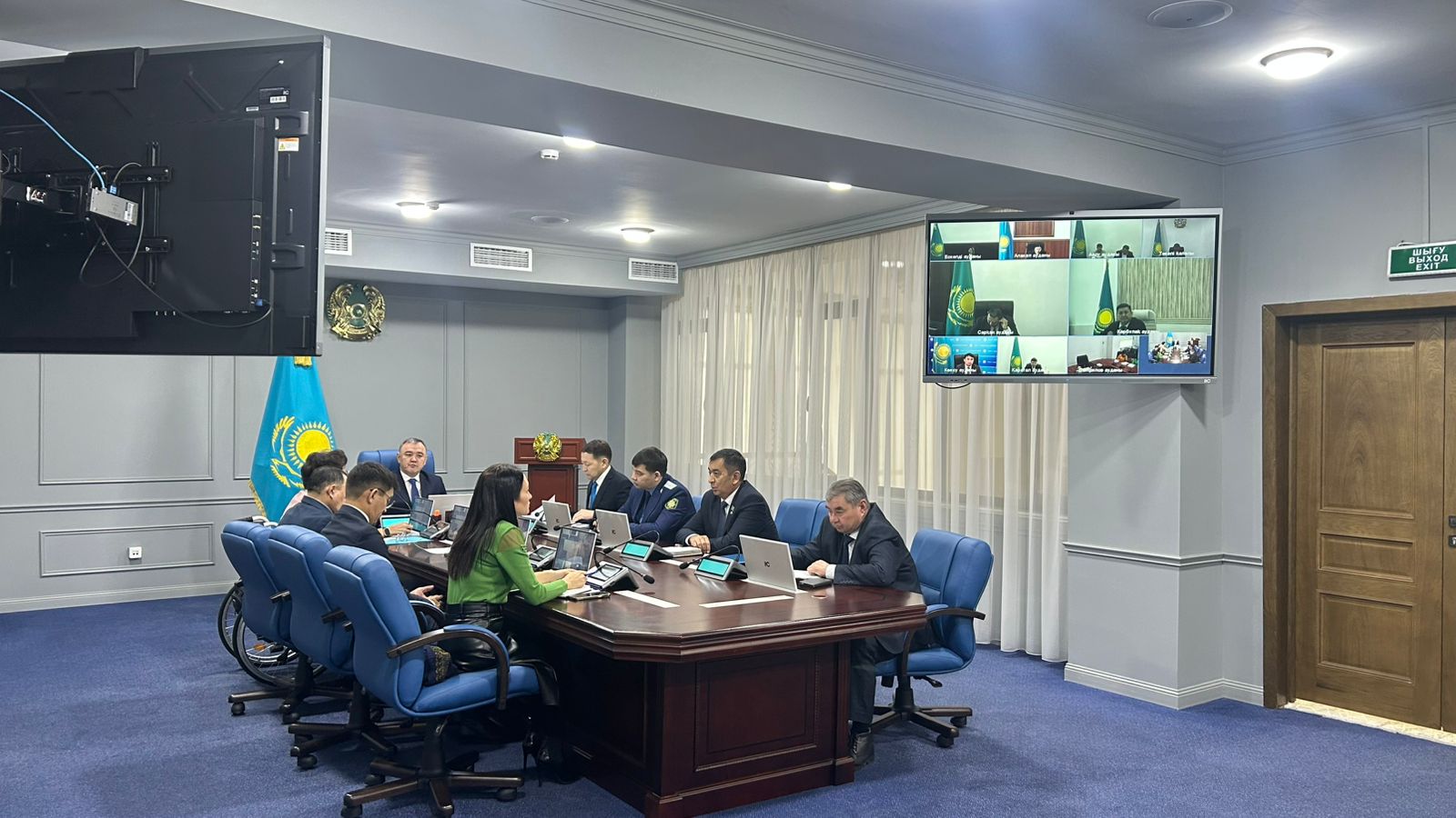 Жетісу облысында мүгедектігі бар адамдардың әлеуметтік мәселелері талқыланды