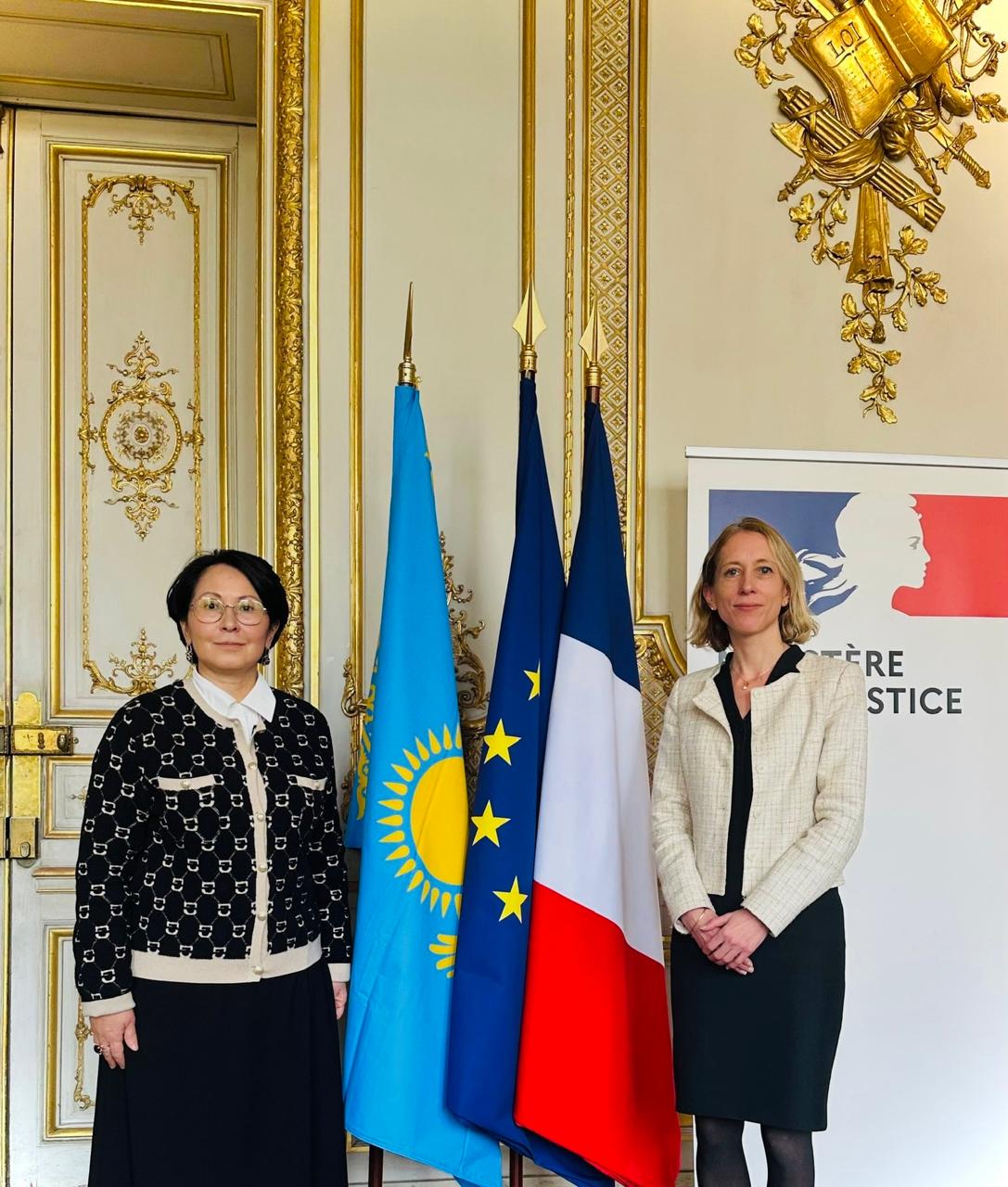 Rencontre avec la Conseillère affaires européennes, internationales du ministre de la Justice