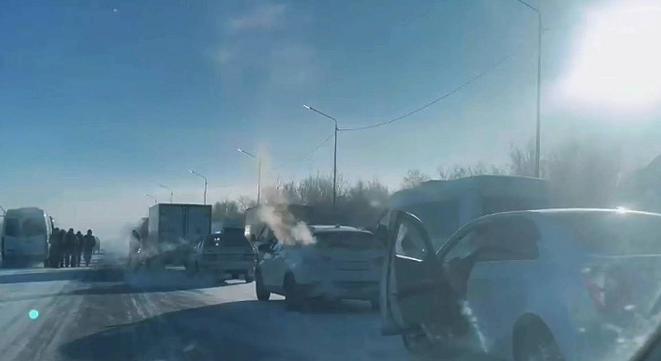 В области Абай  обеспечивается безопасность дорожного движения в связи с неблагоприятными погодными условиями.