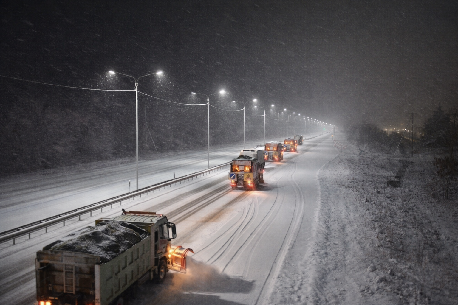В Жетісу в уборке снега задействовано 524 единицы спецтехники