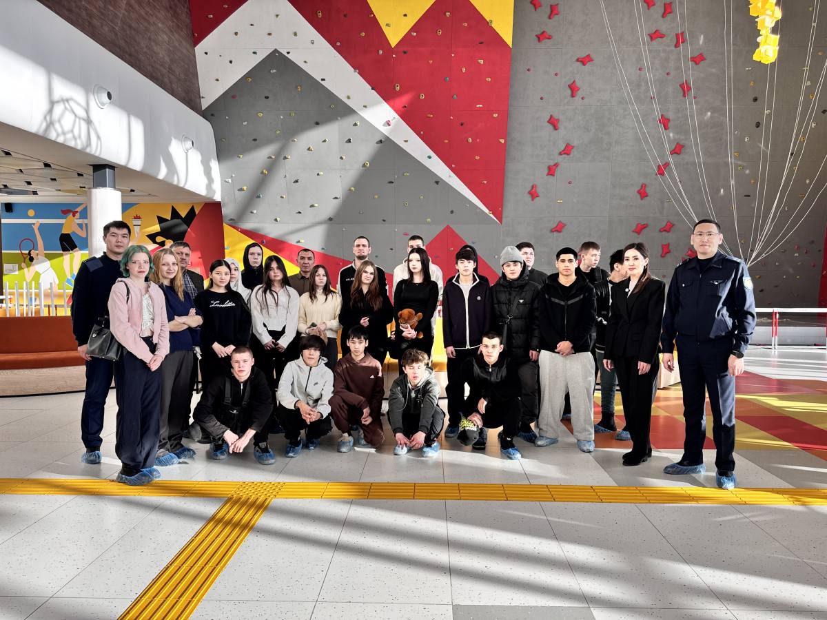 Полицейские открыли для учащихся вечерних школ бесплатный доступ к спортивным секциям в ЗКО