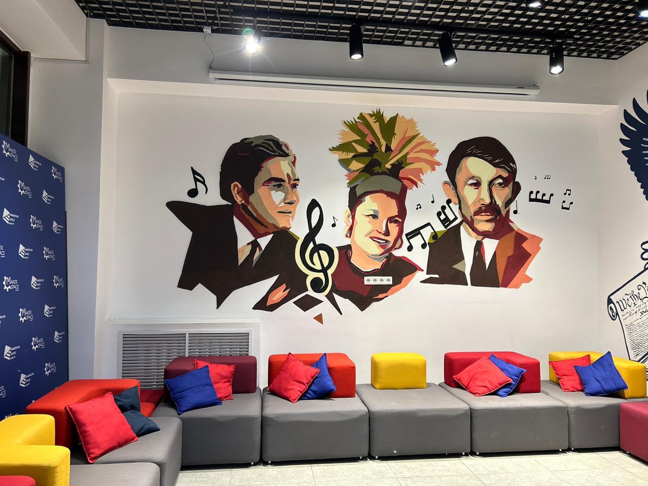 В Алматы на базе городской библиотеки открылся новый культурно-образовательный центр