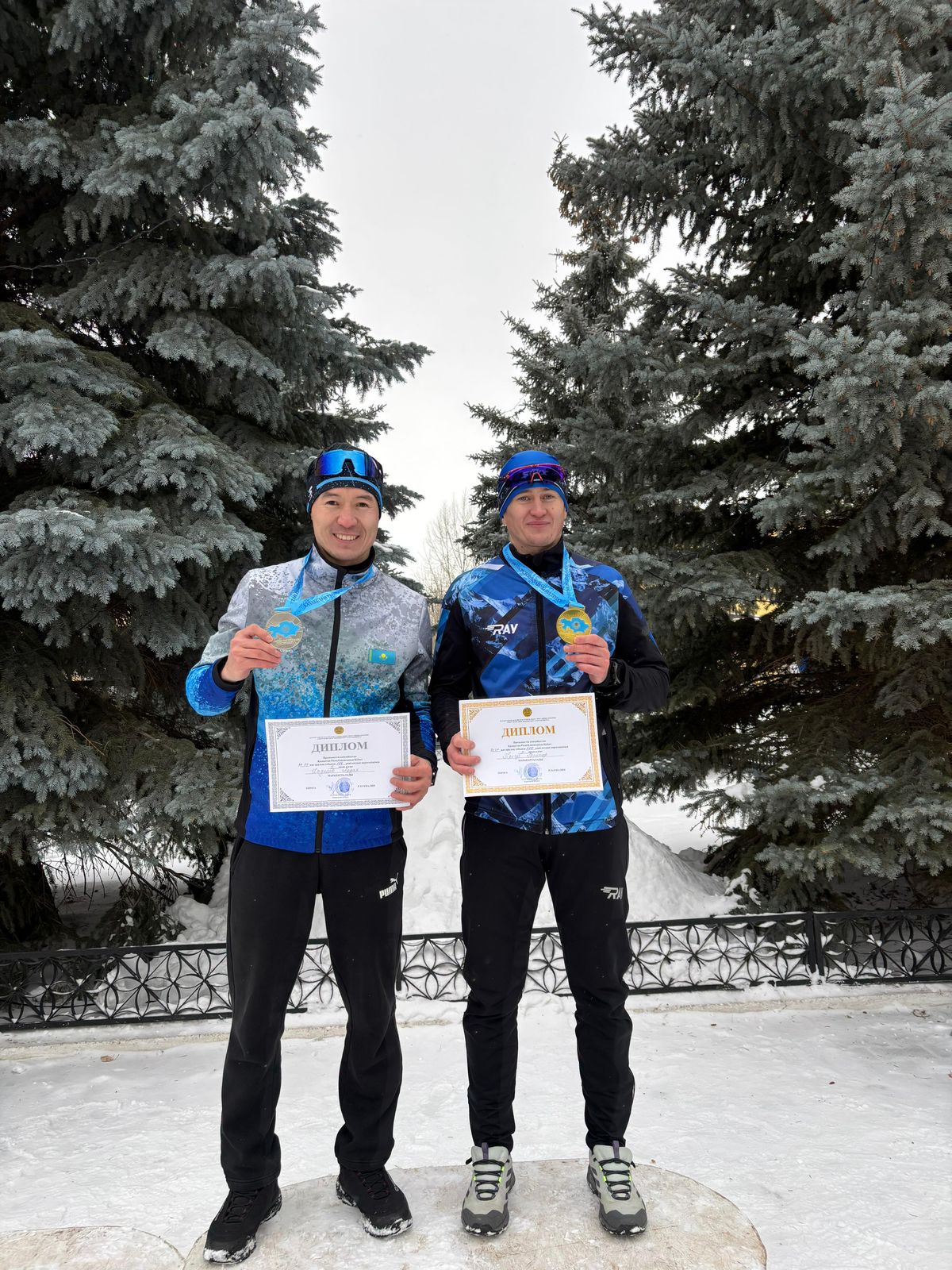 Полицейские СКО стали призёрами Кубка Казахстана по зимнему президентскому многоборью