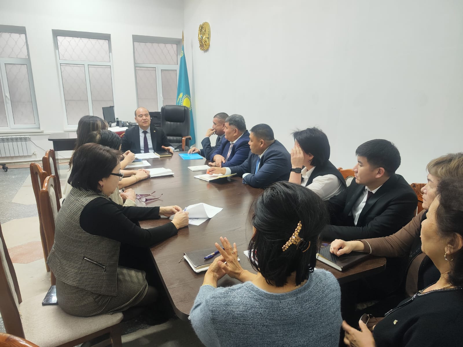 В направлении проведения семинара по вопросам, входящим в компетенцию отдела назначения пенсий и пособий