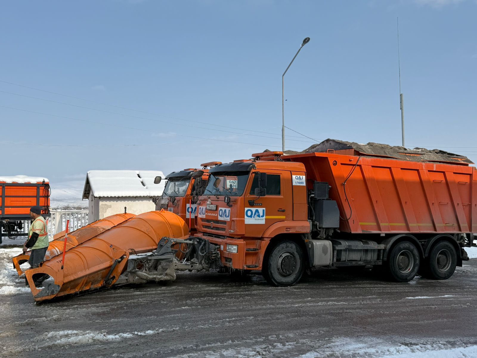 БАРЛЫҚ БАҒЫТТАҒЫ ЖОЛДАР УАҚЫТЫЛЫ ҚАРДАН ТАЗАЛАНЫП, КӨКТАЙҒАҚТЫҢ АЛДЫН АЛУ ҚАЖЕТ