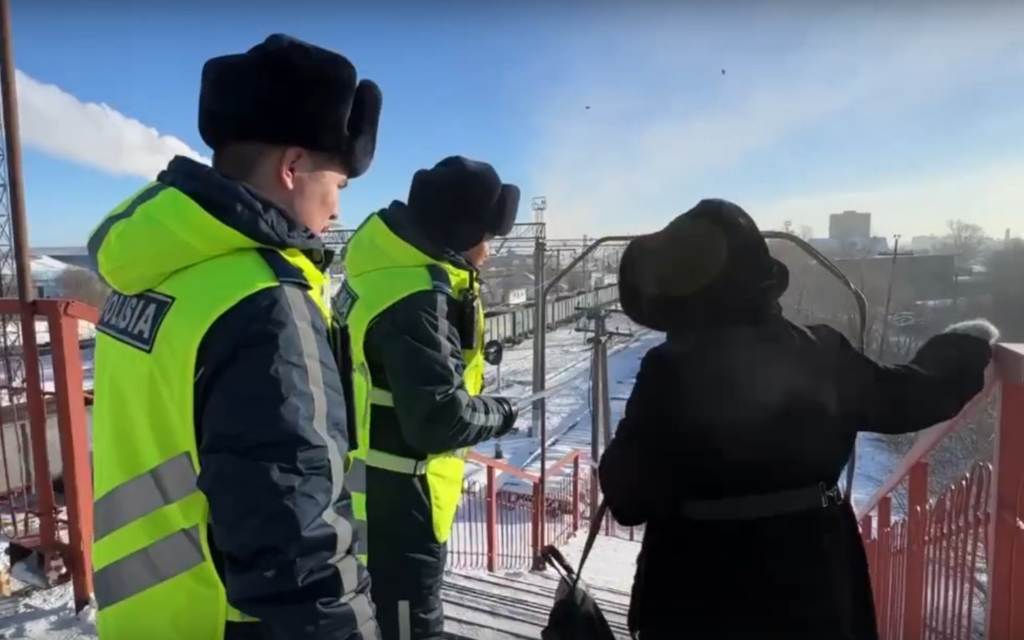 Транспортная полиция призывает к соблюдению правил на железной дороге