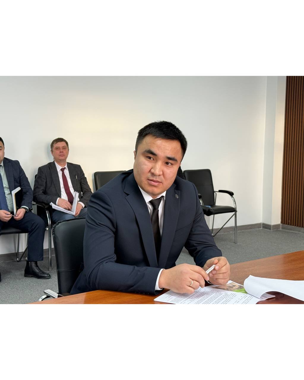 🔹 Глава района провёл приём акимов сельских округов