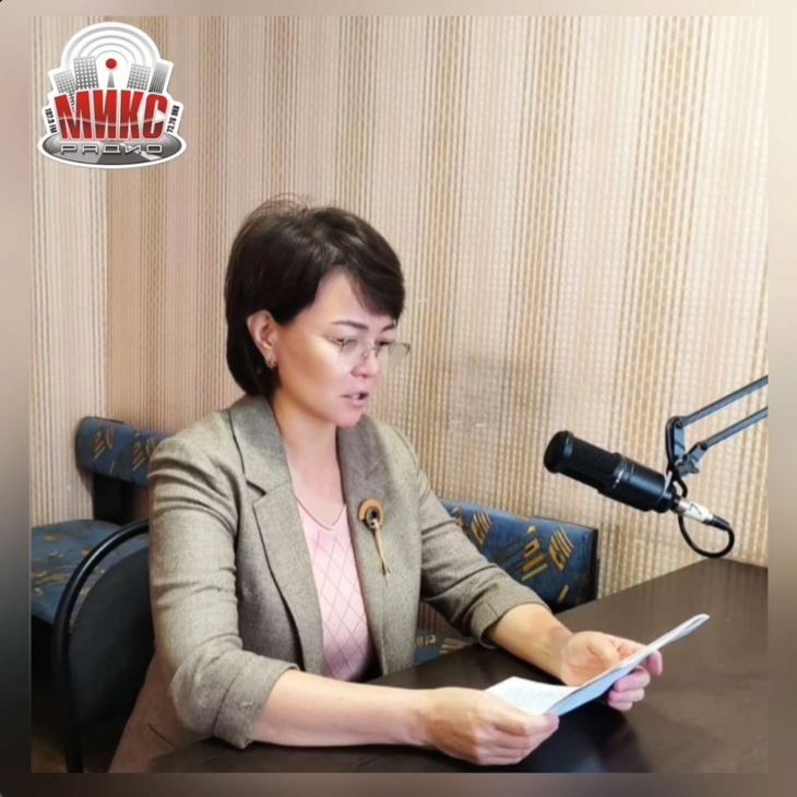 Выступление на радио "Микс"